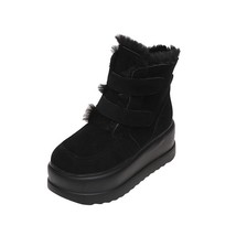 New Fashion Women Snow Boots Non-slip Winter Warm Suede Plush Boots Women Fur Pl - £42.15 GBP