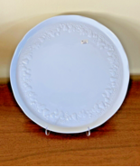 NEW Philippe Deshoulieres  Blanc de Blanc White Cake Plate Porcelain Fra... - $74.25