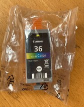 Canon PGI 36 color Ink Cartridge PIXMA mini 260 320 TR150 iP100 photo printer - £23.39 GBP