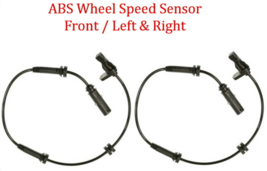 2 x ABS Wheel Speed Sensor Front L/R Fits:BMW Series 2 3 4 Active Hybrid... - £16.87 GBP