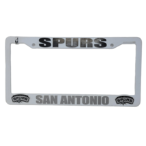 San Antonio SPURS NBA Licence Plate Frame White - $10.48