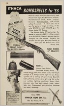 1955 Print Ad Ithaca New Model 37 Deluxe Shotguns with Front Sight Ithaca,NY - £10.80 GBP