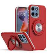 Tempered Glass / Pattern Stand Cover Case For Motorola Moto G 5G 2025 XT... - $13.41 CAD+