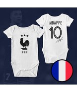 France Mbappe Champions 3 Stars FIFA World Cup Qatar 2022 White Baby Bod... - $36.91 CAD