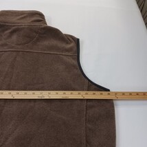 Stillwater Supply Co. Fleece Vest Jacket Men's Brown Mock Neck Full Zip Size XL image 5