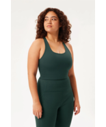 Girlfriend Collective Paloma Longline Sports Bra Moss Green SZ S NWT - $39.20