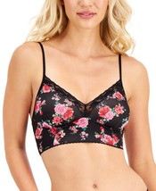 allbrand365 designer Womens Intimate Lace-Trim Bralette,Size X-Large,Black - £24.05 GBP