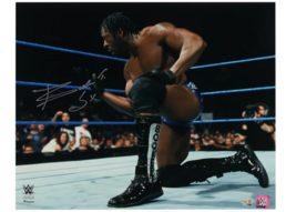 Booker T Autographed &quot;5x&quot; WWE Spinaroonie 16&quot; x 20&quot; Photograph Fanatics - $79.00