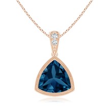 Authenticity Guarantee

ANGARA 2.22 Ct Trillion London Blue Topaz Pendant wit... - £714.07 GBP