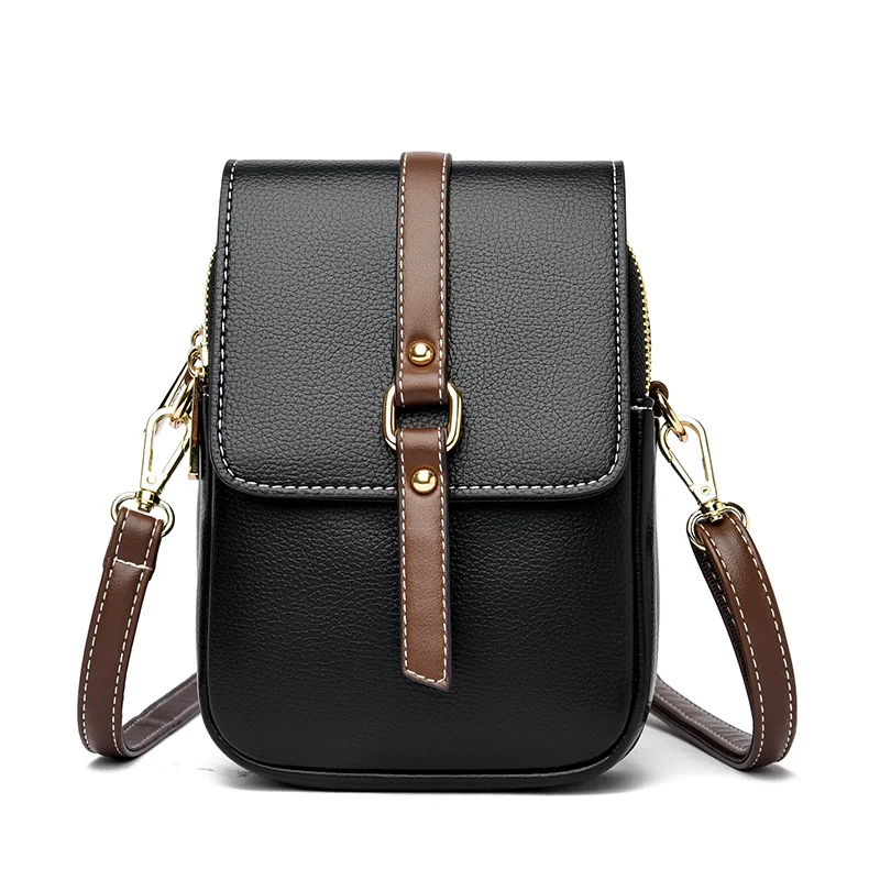 2022 New Casual Female Geniune Leather Crossbody Business  Women Bags Work Fashi - $121.05