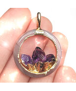 HAUNTED NECKLACE TRINITY OF WANDS CIRCLE OF WITCHES HIGHEST LIGHT MAGICK  - $211.13