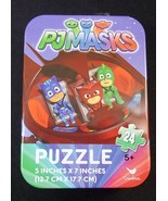 PJ Masks mini puzzle in collector tin 24 pcs New Sealed - $4.00