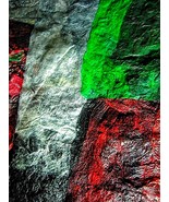 Collage recycled plastic patchwork,Eco friendly textured,Collage abstrac... - $59.82 MXN