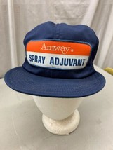 trucker hat baseball cap Vintage Snapback Mesh Patch Amway Spray Adjuvan... - $70.08 CAD