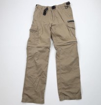 Vintage Y2K Streetwear Mens Large Faded Belted Convertible Hiking Pants ... - £38.12 GBP