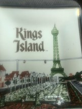 Vtg Kings Island Souvenir Trinket Key Dish Eiffel Tower Skyride Amusemen... - $18.31