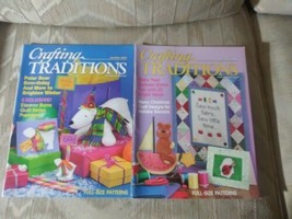 2 Crafting Traditions Magazines January February 2004 May June 2004 Arts &amp;... - £14.76 GBP