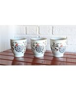 Pack Of 4 Japanese Sakura Cherry Blossom White Crane Ceramic Tea Cups Te... - $414.68 MXN