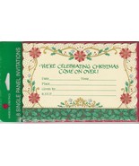 Nostalgic Christmas Party Greeting Cards; Fine quality, 8 cards/envelope... - £3.13 GBP