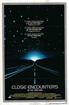 Close Encounters of the Third Kind Original 1977 Vintage One Sheet Poster - £258.17 GBP