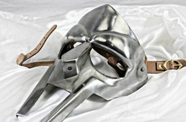 Mittelalter Replik MF Doom Gladiator Maske Mad-villain 18g Baustahl Gesi... - $59.57