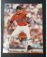 MIKE MUSSINA AUTOGRAPHED 8X10 PHOTO BALTIMORE ORIOLES AUTHENTIC - $30.70 CAD