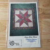 Duck Soup One Big Star Square Quilt by Cleo Snuggerud and Jill Abeloe Me... - £6.24 GBP