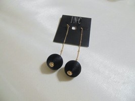 INC.4-1/4&quot; Gold-Tone Wrapped Ball Linear Drop Earrings S289 $24 - £6.90 GBP