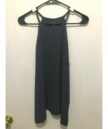 Loft Trapeze Top Tank Lined Key Hole Scallop Trimmed Women&#39;s SZ Small Go... - $21.72 CAD
