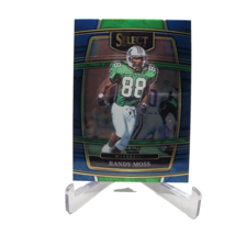 Randy Moss 2022 Select Draft Picks Blue and Green Concourse #68 HOF - £1.49 GBP