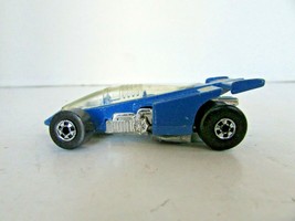 MATTEL 1987 HOT WHEELS DIECAST CAR BLUE RACE CAR JET F-3 1/64TH - $3.62