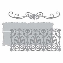 Spellbinders Shapeabilities Delicate Tendril Border Etched/Wafer Thin Di... - $16.50