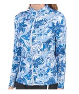 NWT Ladies GOTTEX Blue Lilly Golf Tennis Long Sleeve Jacket S M L &amp; XL - $951.78 MXN
