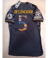 Jude Bellingham Real Madrid UCL SEN2 Art Match Navy Away Soccer Jersey 2... - £78.94 GBP