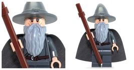 Minifigure Gandalf Figure Dimensions Lotr Hobbit Wizard Gifts Toys - £21.22 GBP