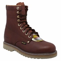 1312 AdTed Redwood, Men&#39;s 8&#39;&#39; Steel Toe Farm Work Boots ◉ - £73.36 GBP