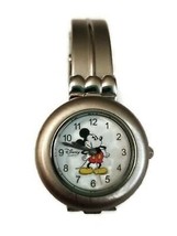 Disney Time Works Mickey Mouse Stainless Steel Bracelet Band Quartz Watch - $26.41