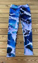 vapor 95 NWOT women’s marble leggings size S blue pink B9 - £20.01 GBP