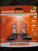 S\ylvania 9005 SilverStar Ultra Halogen Headlight Bulbs 9005SU.BP2 NEW - £19.77 GBP