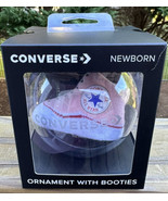 Converse Acrylic Ornament With Pair Of Chuck Taylor Newborn Booties NIB ... - £11.98 GBP