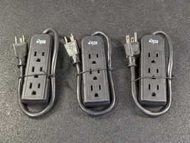 3 x New Power Strip Mini - 3 130101, 1 ft. Cord Cable 13A, 125V, 60Hz, 1... - $242.13 MXN