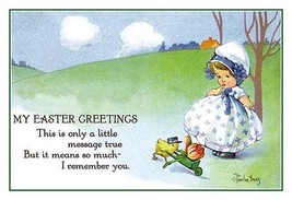 My Easter Greetings - Art Print - £17.34 GBP+