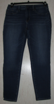 EXCELLENT WOMEN&#39;S CHICO&#39;S SKINNY ANKLE DISTRESSED BLUE JEANS  SIZE 0.5 (6) - $25.20