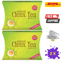 2 X NH Natural Clenx Weight Loss &amp; Detox Tea 55 sachets - £93.55 GBP