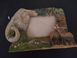 Elephant  Rare Picture Frame 4 x 6 2002 Wong&#39;s 3D Great Condition  - £29.64 GBP