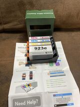 923XL 923e Ink Cartridges Combo 4-Pack for OfficeJet Pro 8120e 8130e wit... - $449.71 MXN