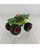 Hot Wheels Monster Jam DRAGON Diecast 1:64 Monster Truck Green Frame Ora... - £9.41 GBP