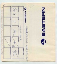 Eastern Airlines 1971 Ticket Jacket &amp; American Airlines Ticket - £14.21 GBP