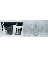 Grand Chateau Martini Glass and Pitcher - 4 Piece Set - $69.11