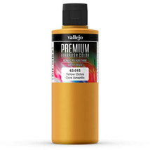 Vallejo Paints Premium Colour 200mL - Yellow Ochre - £20.50 GBP